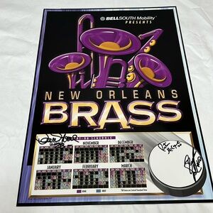 New Orleans Brass Hockey poster